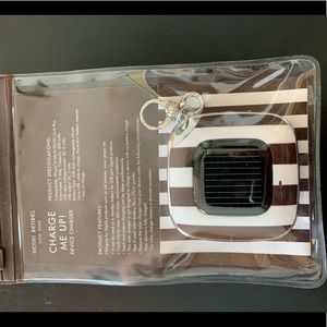 Signature Striped Portable Solar Charger